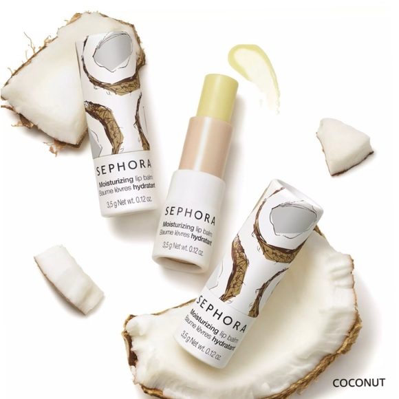 Sephora Original Moisturizing Lip Balm- 8HR Hydrating Treatment (Coconut) (NWT) - Picture 7 of 8